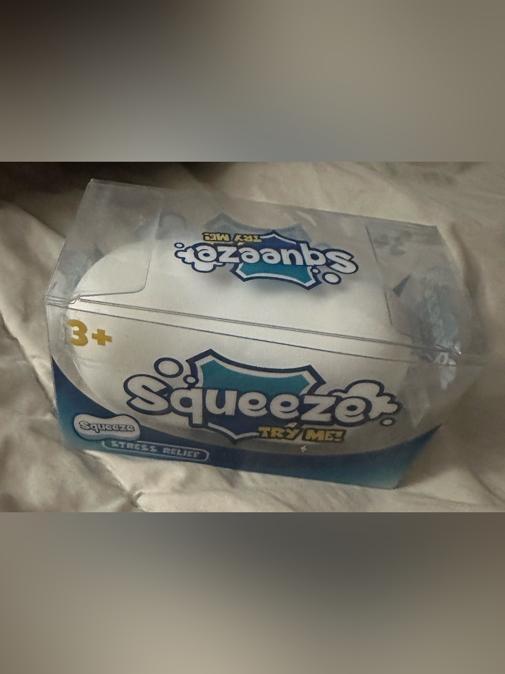 Squeeze CRUNCHY squishy